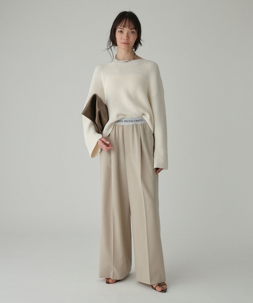 PROTAGONISTA（プロタゴニスタ）の「【PROTAGONISTA】＜別注＞リラックスパンツ【手洗い可】（その他パンツ・レディース・ライトグレー/ベージュ・フリー）」の14枚目の写真