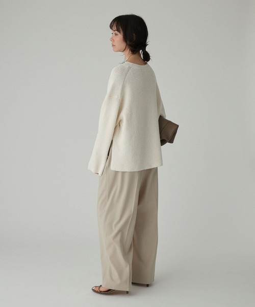 PROTAGONISTA（プロタゴニスタ）の「【PROTAGONISTA】＜別注＞リラックスパンツ【手洗い可】（その他パンツ・レディース・ライトグレー/ベージュ・フリー）」の16枚目の写真