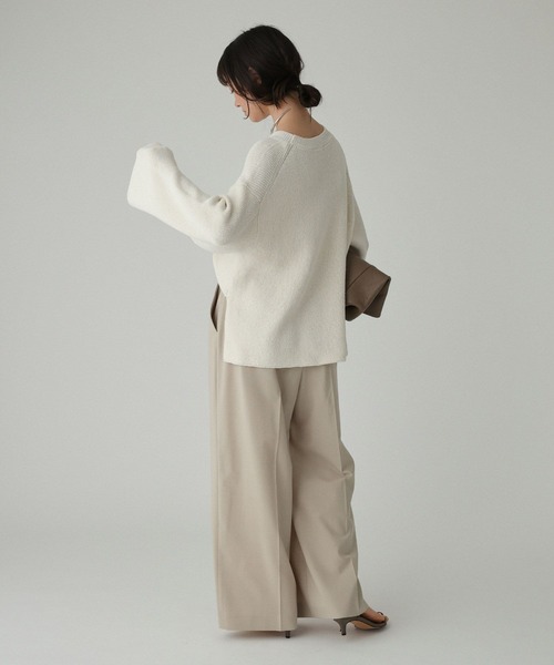 PROTAGONISTA（プロタゴニスタ）の「【PROTAGONISTA】＜別注＞リラックスパンツ【手洗い可】（その他パンツ・レディース・ライトグレー/ベージュ・フリー）」の17枚目の写真