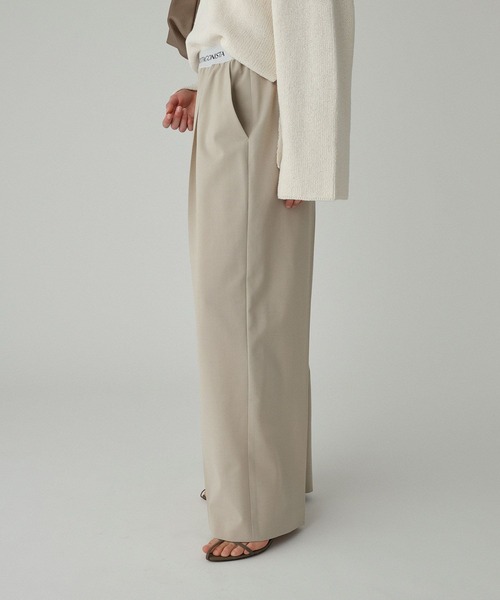 PROTAGONISTA（プロタゴニスタ）の「【PROTAGONISTA】＜別注＞リラックスパンツ【手洗い可】（その他パンツ・レディース・ライトグレー/ベージュ・フリー）」の12枚目の写真