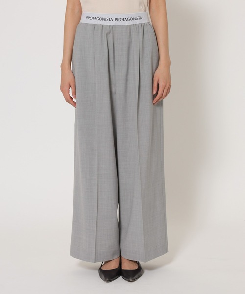 PROTAGONISTA（プロタゴニスタ）の「【PROTAGONISTA】＜別注＞リラックスパンツ【手洗い可】（その他パンツ・レディース・ライトグレー/ベージュ・フリー）」の18枚目の写真