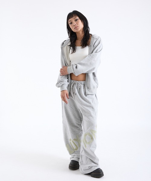 FTW(エフティダブリュー)の「VELOUR PATCH SWEAT PANTS(スウェットパンツ・レディース・ブラック/グレー・SMALL/MEDIUM/LARGE)」の19枚目の写真