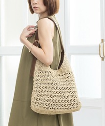 MIAN  | ニュアンスバックルワンショルダーバッグ【詳細動画あり】(かごバッグ)