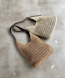 MIAN | ニュアンスバックルワンショルダーバッグ【詳細動画あり】(かごバッグ)