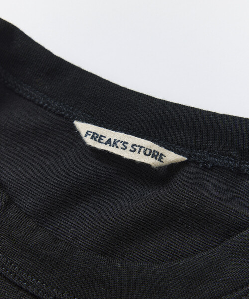 FREAK'S STORE（フリークスストア）の「SUPER MERINO WOOL×INKEEP クルーネック ロングスリーブTシャツ（Tシャツ/カットソー・メンズ・ブラック/ホワイト・X-LARGE/LARGE/MEDIUM/SMALL）」の6枚目の写真