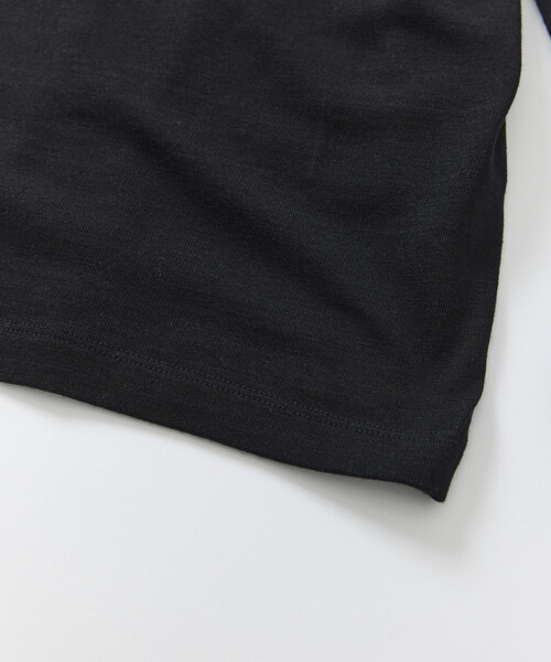 FREAK'S STORE（フリークスストア）の「SUPER MERINO WOOL×INKEEP クルーネック ロングスリーブTシャツ（Tシャツ/カットソー・メンズ・ブラック/ホワイト・X-LARGE/LARGE/MEDIUM/SMALL）」の8枚目の写真