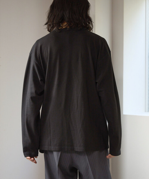 FREAK'S STORE（フリークスストア）の「SUPER MERINO WOOL×INKEEP クルーネック ロングスリーブTシャツ（Tシャツ/カットソー・メンズ・ブラック/ホワイト・X-LARGE/LARGE/MEDIUM/SMALL）」の20枚目の写真