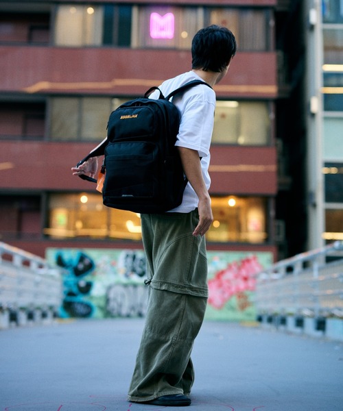 EDGELINK(エッジリンク)の「【EDGELINK/エッジリンク】ポケットメイト 35L(バックパック/リュック・レディース・ブラック/オレンジ/ライトグレー・FREE)」の4枚目の写真