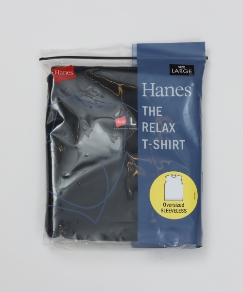 HANES(ヘインズ)の「【Hanes/ヘインズ】メンズ Hanes THE RELAX オーバーサイズド スリーブレスTシャツ(Tシャツ/カットソー・メンズ・ブラック/ホワイト・XL/L/M/S)」の13枚目の写真