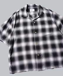 TOWNCRAFT | TOWNCRAFT / タウンクラフト 60S OMBRE LOOP COLLAR S/S SHIRTS オンブレチェック ループカラー 半袖シャツ(シャツ/ブラウス)