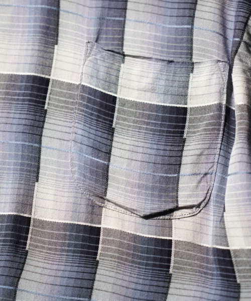 TOWNCRAFT(タウンクラフト)の「TOWNCRAFT / タウンクラフト 60S OMBRE LOOP COLLAR S/S SHIRTS オンブレチェック ループカラー 半袖シャツ(シャツ/ブラウス・メンズ・ブラック/グレー/グリーン/グレー系その他・MEDIUM/LARGE/SMALL)」の15枚目の写真