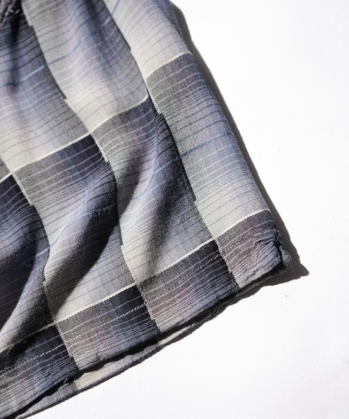 TOWNCRAFT(タウンクラフト)の「TOWNCRAFT / タウンクラフト 60S OMBRE LOOP COLLAR S/S SHIRTS オンブレチェック ループカラー 半袖シャツ(シャツ/ブラウス・メンズ・ブラック/グレー/グリーン/グレー系その他・MEDIUM/LARGE/SMALL)」の17枚目の写真