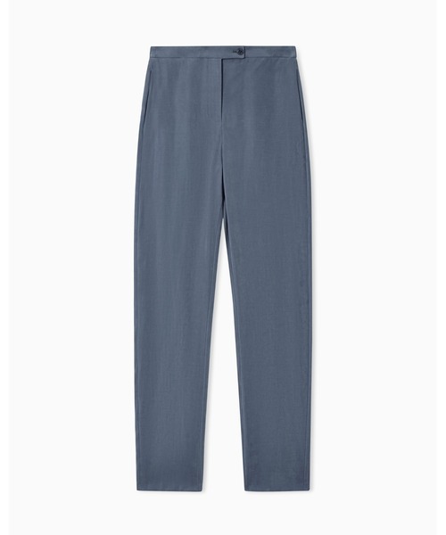 EMPORIO ARMANI（エンポリオアルマーニ）の「【エンポリオ アルマーニ】パンツ モダール ウォッシュドツイル（スラックス・レディース・ネイビー・38）」の5枚目の写真