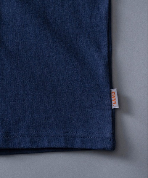 CIVVY.(シヴィ―)の「π Graphic Cotton Tee - 円周率 グラフィック コットン Tシャツ -(Tシャツ/カットソー・メンズ・アイボリー/ネイビー/レッド・LARGE/MEDIUM)」の10枚目の写真