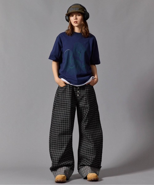 CIVVY.(シヴィ―)の「π Graphic Cotton Tee - 円周率 グラフィック コットン Tシャツ -(Tシャツ/カットソー・メンズ・アイボリー/ネイビー/レッド・LARGE/MEDIUM)」の20枚目の写真