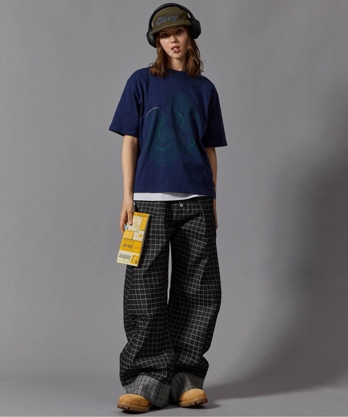 CIVVY.(シヴィ―)の「π Graphic Cotton Tee - 円周率 グラフィック コットン Tシャツ -(Tシャツ/カットソー・メンズ・アイボリー/ネイビー/レッド・LARGE/MEDIUM)」の19枚目の写真