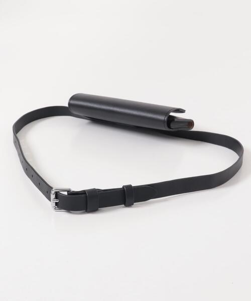 RODE SKO（ロデスコ）の「『MADE IN JAPAN』 ウエストポーチベルトバッグ（ボディバッグ/ウエストポーチ・レディース・ブラック/キャメル/オフホワイト・ONE）」の8枚目の写真