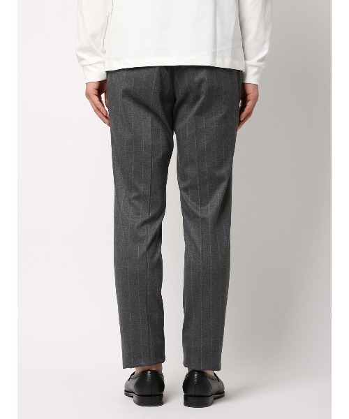 SUIT SQUARE（スーツスクエア）の「SMACTIVE テーパードパンツ ウォッシャブル ストレッチ TRジャージー ストライプ（スラックス・メンズ・グレー/ネイビー・L/M/S/SS/4L/3L/LL）」の21枚目の写真