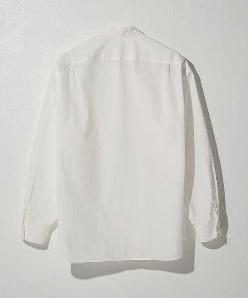STUDIOUS(ステュディオス)の「【STUDIOUS】Clear broad Shirts(シャツ/ブラウス・メンズ・チェック/ストライプ/サックスブルー/ホワイト・2/1/3)」の5枚目の写真