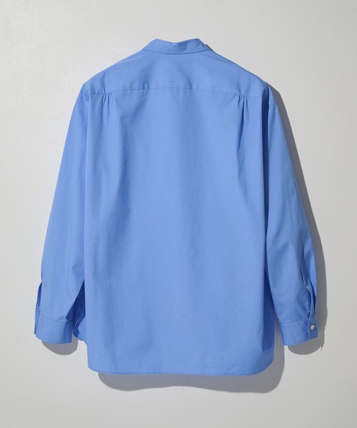 STUDIOUS(ステュディオス)の「【STUDIOUS】Clear broad Shirts(シャツ/ブラウス・メンズ・チェック/ストライプ/サックスブルー/ホワイト・2/1/3)」の6枚目の写真