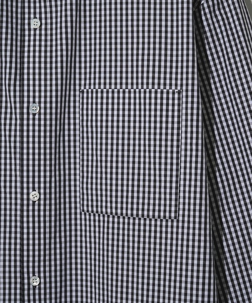 STUDIOUS(ステュディオス)の「【STUDIOUS】Clear broad Shirts(シャツ/ブラウス・メンズ・チェック/ストライプ/サックスブルー/ホワイト・2/1/3)」の19枚目の写真