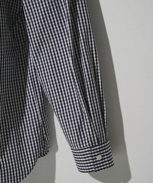 STUDIOUS(ステュディオス)の「【STUDIOUS】Clear broad Shirts(シャツ/ブラウス・メンズ・チェック/ストライプ/サックスブルー/ホワイト・2/1/3)」の15枚目の写真