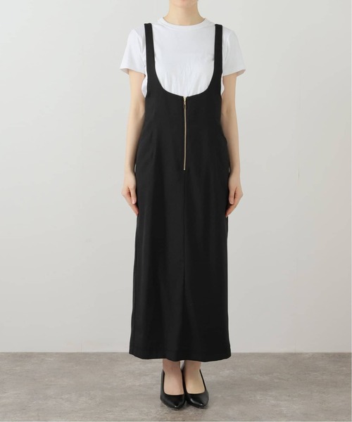 La TOTALITE（ラトータリテ）の「《追加》【洗える】フロントジップジャンスカ（スカート・レディース・ホワイト/ブラック・38/36）」の8枚目の写真