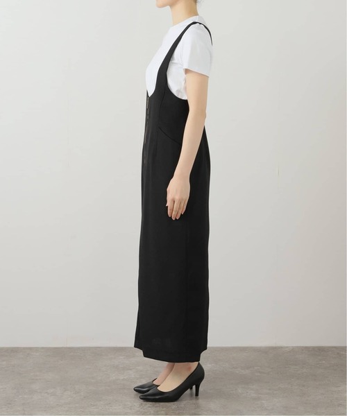 La TOTALITE（ラトータリテ）の「《追加》【洗える】フロントジップジャンスカ（スカート・レディース・ホワイト/ブラック・38/36）」の9枚目の写真