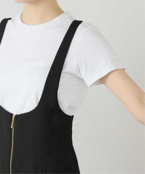 La TOTALITE（ラトータリテ）の「《追加》【洗える】フロントジップジャンスカ（スカート・レディース・ホワイト/ブラック・38/36）」の12枚目の写真