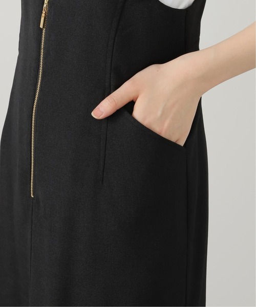 La TOTALITE（ラトータリテ）の「《追加》【洗える】フロントジップジャンスカ（スカート・レディース・ホワイト/ブラック・38/36）」の13枚目の写真