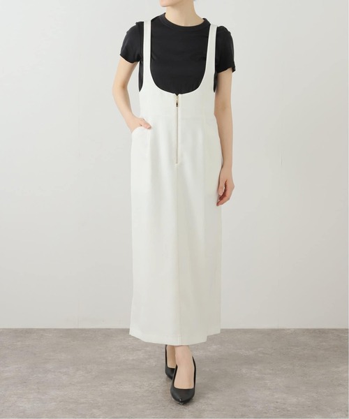 La TOTALITE（ラトータリテ）の「《追加》【洗える】フロントジップジャンスカ（スカート・レディース・ホワイト/ブラック・38/36）」の22枚目の写真