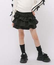 URBAN CHERRY | 【インナーパンツ付き】ティアードフリルデザインスカート(スカート)