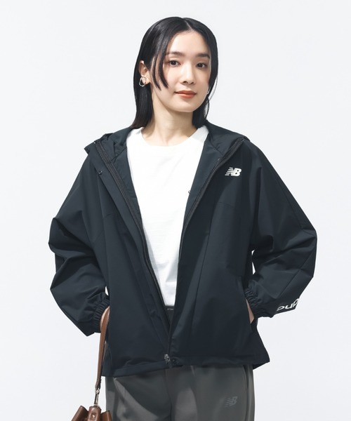 NEW BALANCE(ニューバランス)の「【New Balance×アルペン限定モデル】ニューバランス New Balance フーデットウーブンジャケット(ナイロンジャケット・レディース・オフホワイト/ブラック/アイボリー・M/L/XL/S)」の11枚目の写真