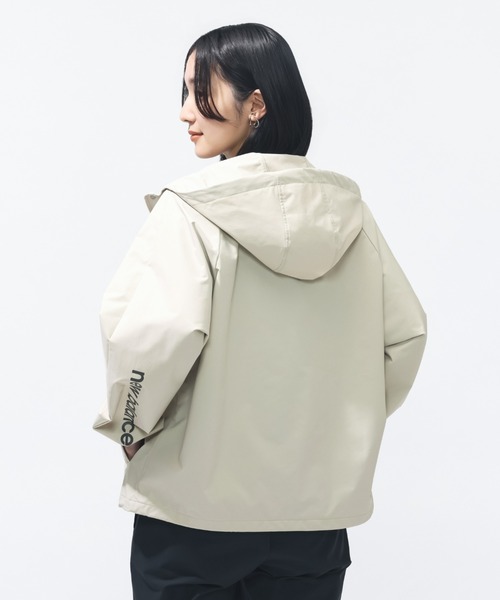 NEW BALANCE(ニューバランス)の「【New Balance×アルペン限定モデル】ニューバランス New Balance フーデットウーブンジャケット(ナイロンジャケット・レディース・オフホワイト/ブラック/アイボリー・M/L/XL/S)」の7枚目の写真