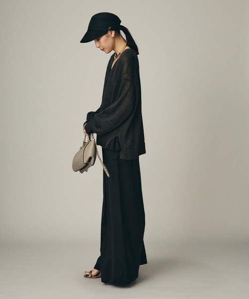 Chaos（カオス）の「Chaos(カオス)/ ノーマンリネンカーディガン（カーディガン/ボレロ・レディース・カーキ/ベージュ・FREE）」の12枚目の写真