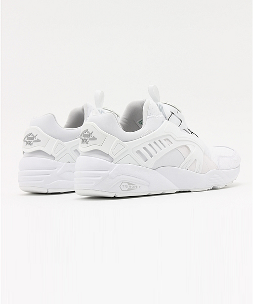 PUMA（プーマ）の「TRINOMIC DISC BLAZE（スニーカー・メンズ・ホワイト/ブラック・25.5cm/23.0cm/26.5cm/27.5cm/26.0cm/23.5cm/27.0cm/24.0cm/28.5cm/28.0cm/22.5cm/25.0cm/24.5cm/29.0cm）」の5枚目の写真