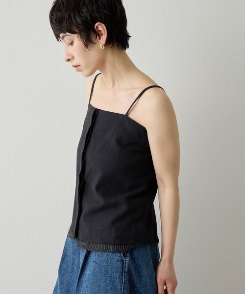 THE PAUSE(ザ ポーズ)の「【THE PAUSE】キャミブラウス(シャツ/ブラウス・レディース・ベージュ/ブラック・FREE)」の14枚目の写真