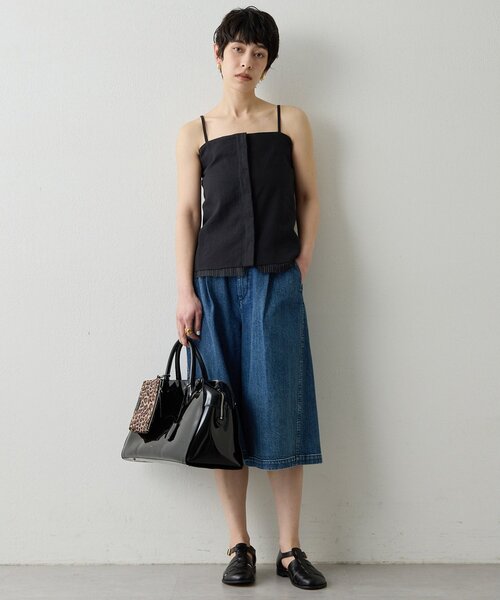 THE PAUSE(ザ ポーズ)の「【THE PAUSE】キャミブラウス(シャツ/ブラウス・レディース・ベージュ/ブラック・FREE)」の20枚目の写真