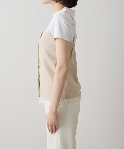 THE PAUSE(ザ ポーズ)の「【THE PAUSE】キャミブラウス(シャツ/ブラウス・レディース・ベージュ/ブラック・FREE)」の4枚目の写真