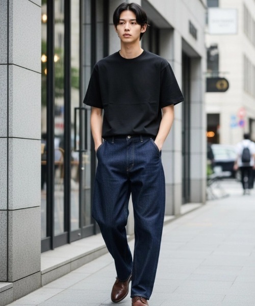 HANES(ヘインズ)の「Hanes/へインズ BEEFY/ビーフィー 2P 無地 クルーネック 半袖Tシャツ/パックT 2枚組セット/レディース メンズ(Tシャツ/カットソー・メンズ・ホワイト/ネイビー/グレー/ブラック・M/XL/L/S)」の21枚目の写真