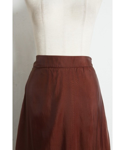 ARVELLIA(アルベリア)の「SHEER LAYERED RUFFLE SKIRT(スカート・レディース・ブラウン/ブラック・M)」の19枚目の写真