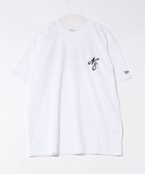 NEW ERA(ニューエラ)の「NEW ERA/ニューエラ メンズ 半そで Tシャツ ロゴ SS PF TEE CL NE(Tシャツ/カットソー・メンズ・ホワイト/ブラック・L/XXL/M/XL)」の4枚目の写真