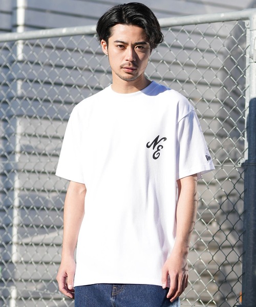 NEW ERA(ニューエラ)の「NEW ERA/ニューエラ メンズ 半そで Tシャツ ロゴ SS PF TEE CL NE(Tシャツ/カットソー・メンズ・ホワイト/ブラック・L/XXL/M/XL)」の12枚目の写真