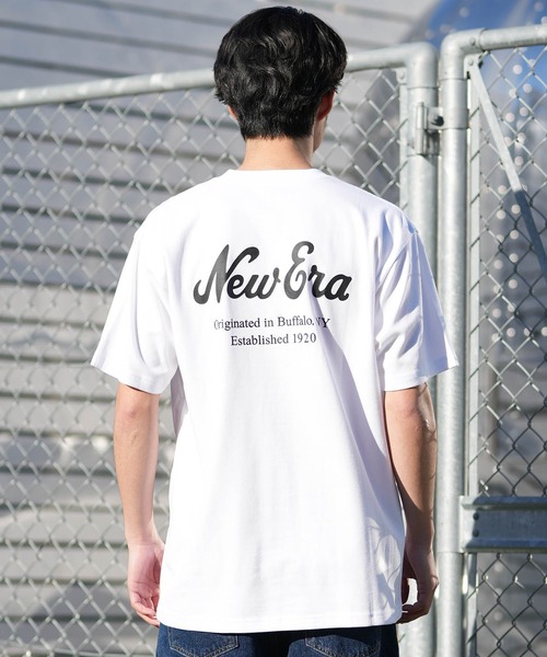 NEW ERA(ニューエラ)の「NEW ERA/ニューエラ メンズ 半そで Tシャツ ロゴ SS PF TEE CL NE(Tシャツ/カットソー・メンズ・ホワイト/ブラック・L/XXL/M/XL)」の13枚目の写真