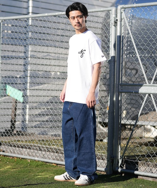 NEW ERA(ニューエラ)の「NEW ERA/ニューエラ メンズ 半そで Tシャツ ロゴ SS PF TEE CL NE(Tシャツ/カットソー・メンズ・ホワイト/ブラック・L/XXL/M/XL)」の16枚目の写真