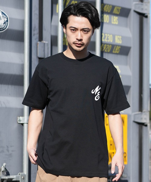 NEW ERA(ニューエラ)の「NEW ERA/ニューエラ メンズ 半そで Tシャツ ロゴ SS PF TEE CL NE(Tシャツ/カットソー・メンズ・ホワイト/ブラック・L/XXL/M/XL)」の5枚目の写真