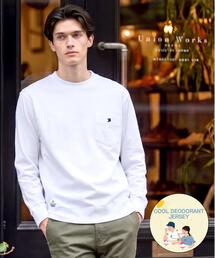 【抗菌防臭/UVカット/しわ防止】クールデオドラント フライスロングTシャツ
