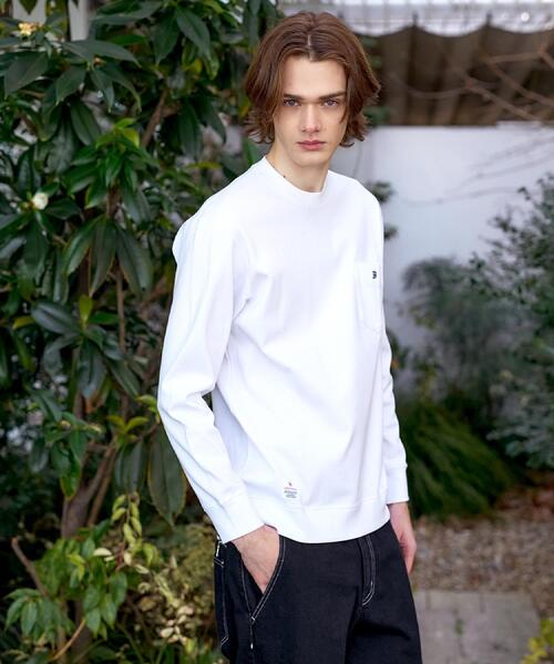 DRESSTERIOR(ドレステリア)の「【抗菌防臭/UVカット/しわ防止】クールデオドラント フライスロングTシャツ(Tシャツ/カットソー・メンズ・ブラック/ホワイト/サックスブルー/ブラウン系その他・92/90/94/91)」の20枚目の写真