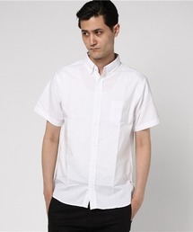 ARCADE | ボタンダウン オックスフォードシャツ 半袖シャツ/選べるマルチ釦&ノーマル釦(シャツ/ブラウス)