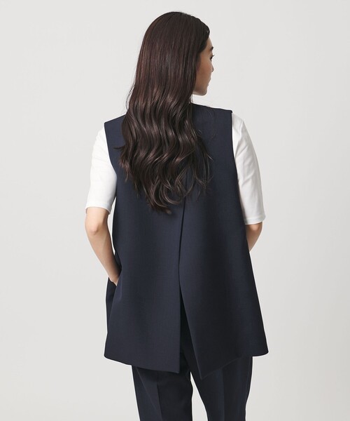 MARW UNITED ARROWS（マルゥ ユナイテッドアローズ）の「＜MARW UNITED ARROWS＞ウエスト ベルト ジレⅡ（ベスト・レディース・ネイビー/ダークグレー/ブラック・FREE）」の5枚目の写真